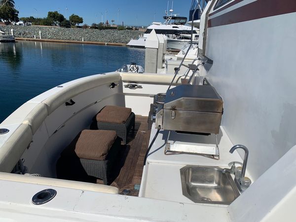 1986 58′ Spindrift Aft Cockpit MY