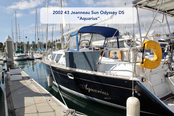 2002 43′ Jeanneau Sun Odyssey DS