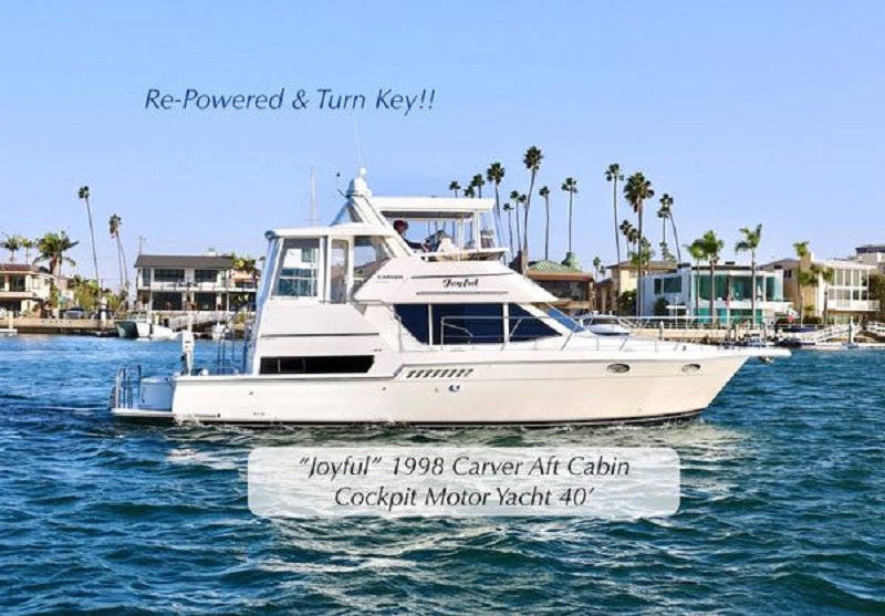 1998 40′ Carver 400 Cockpit Motor Yacht