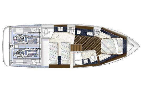 2015 41′ Cruisers Yachts 41 Cantius