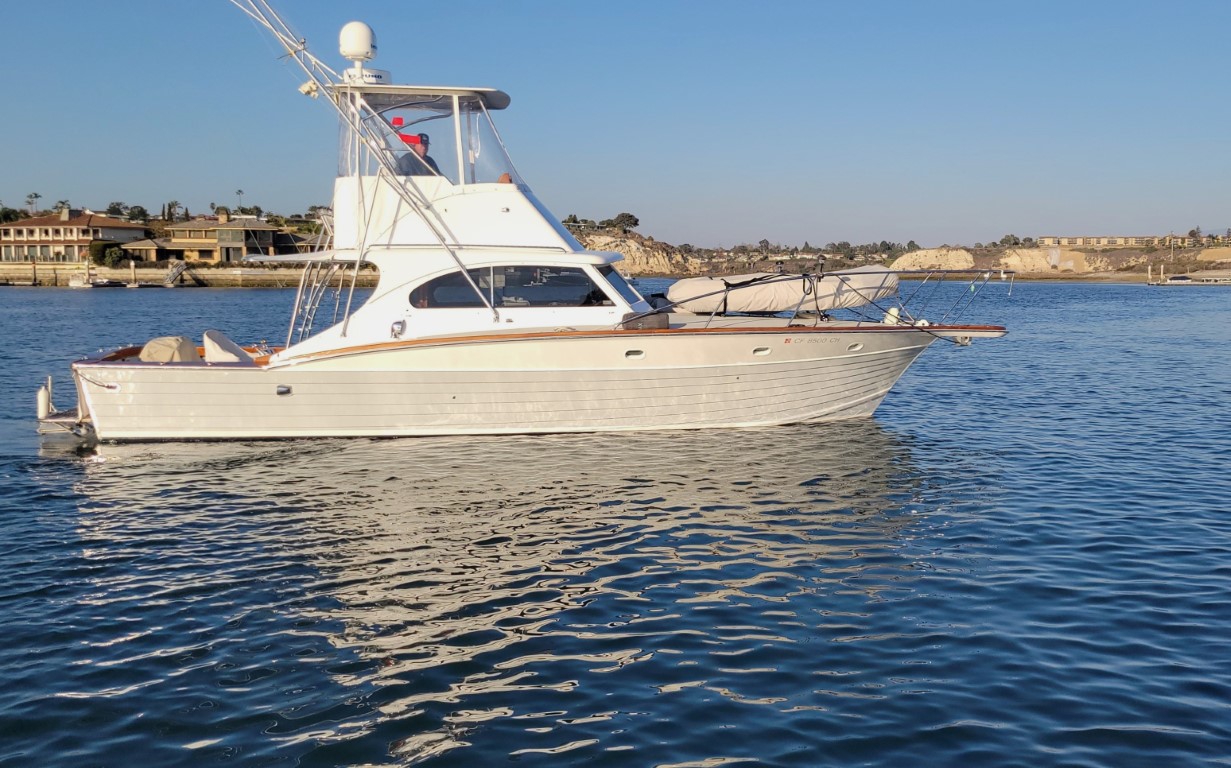 1961 36′ Breuil Classic Sport Fisher Boat