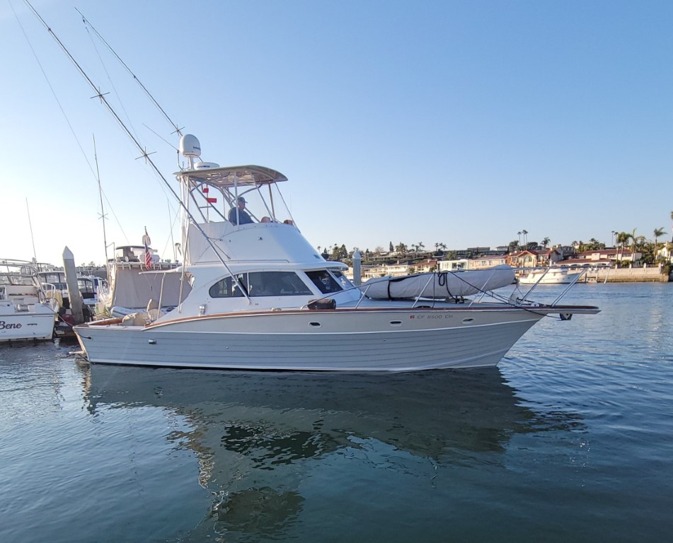 1961 36′ Breuil Classic Sport Fisher Boat