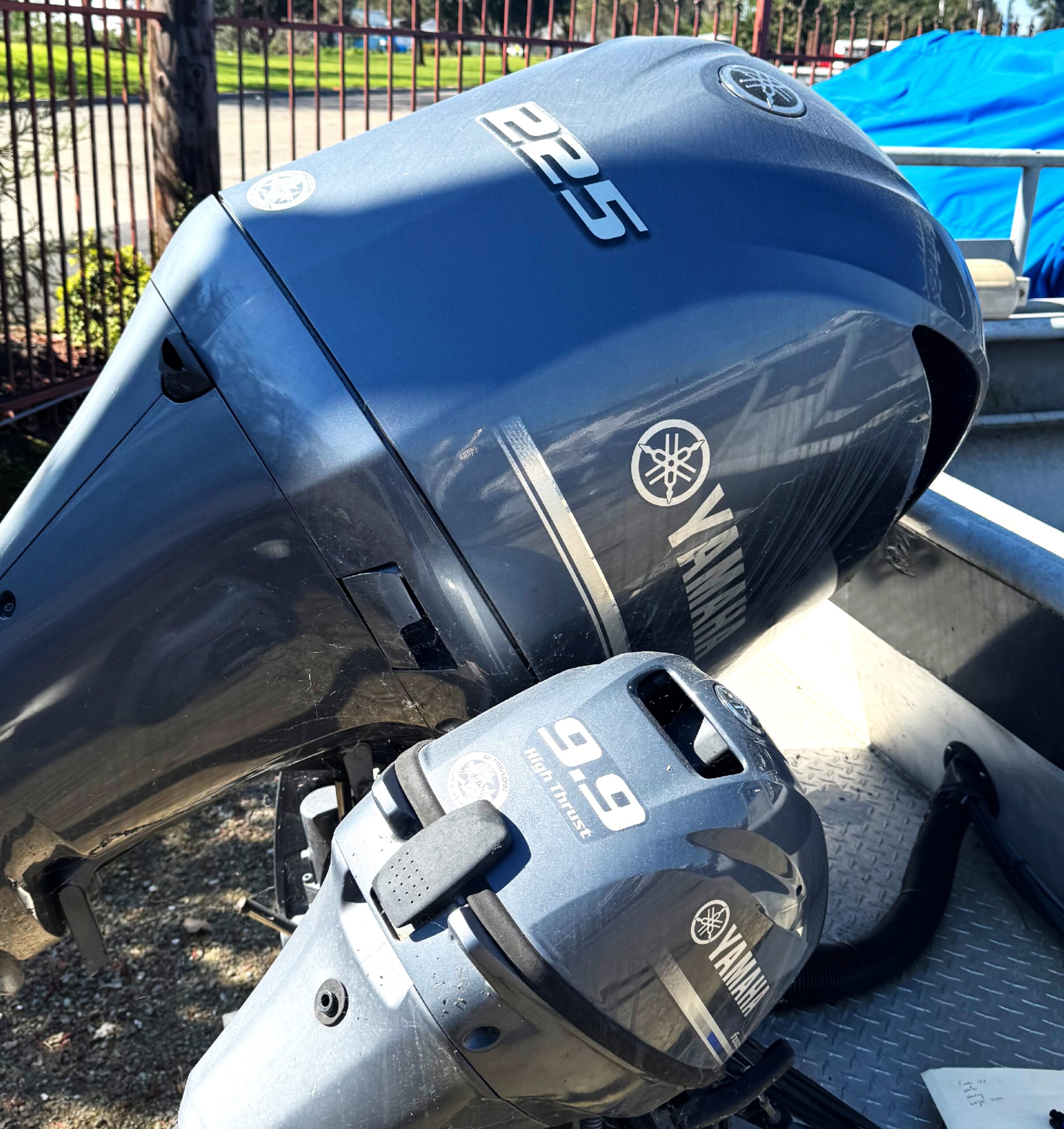 1998 22′ Custom Aluminum Fishing Boat