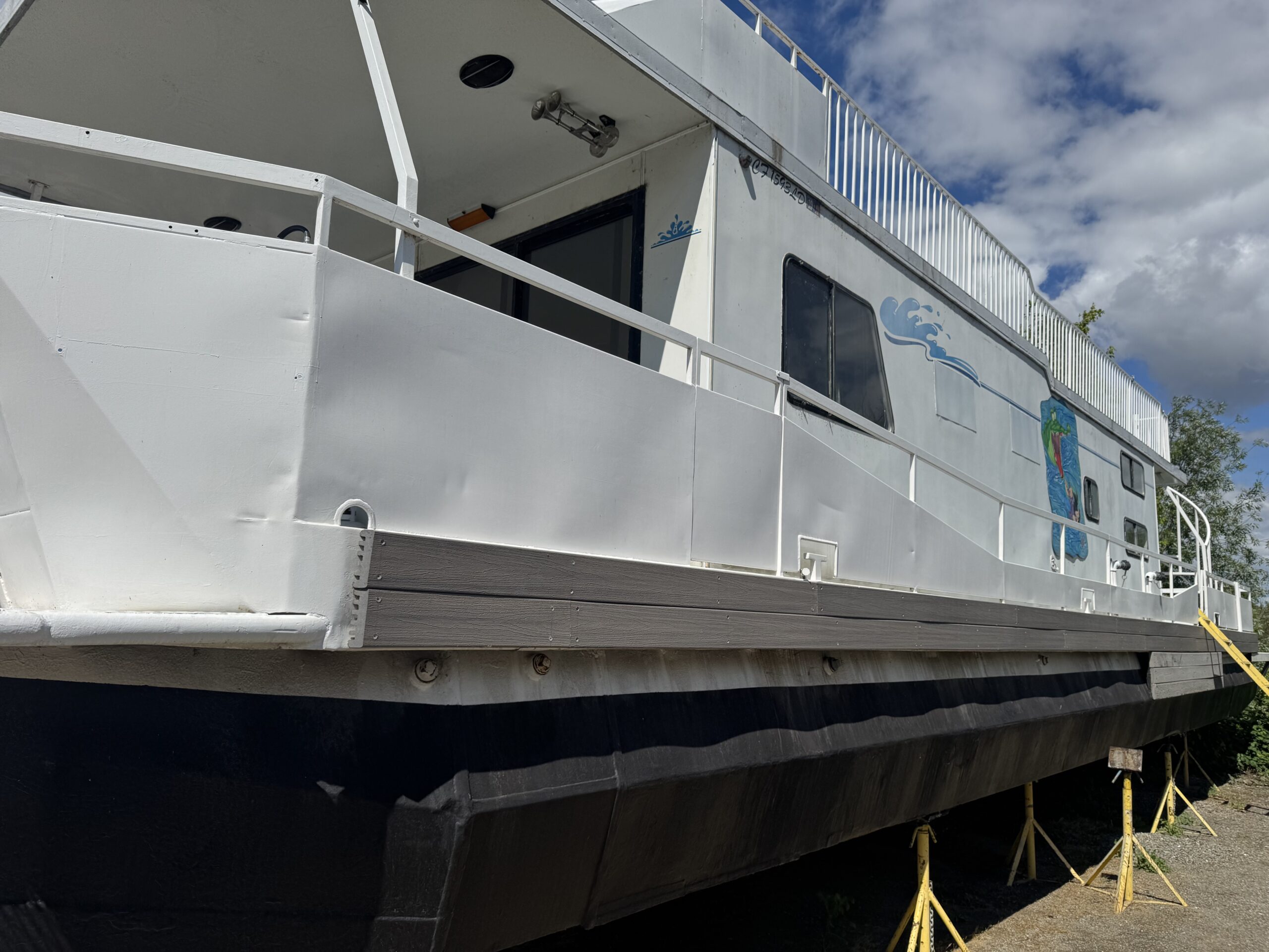 1982 65′ MasterFab Houseboat