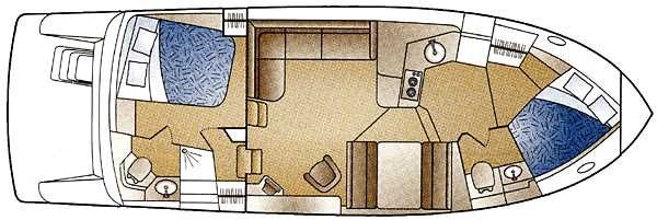 1999 35′ Carver 356 Aft Cabin Motor Yacht