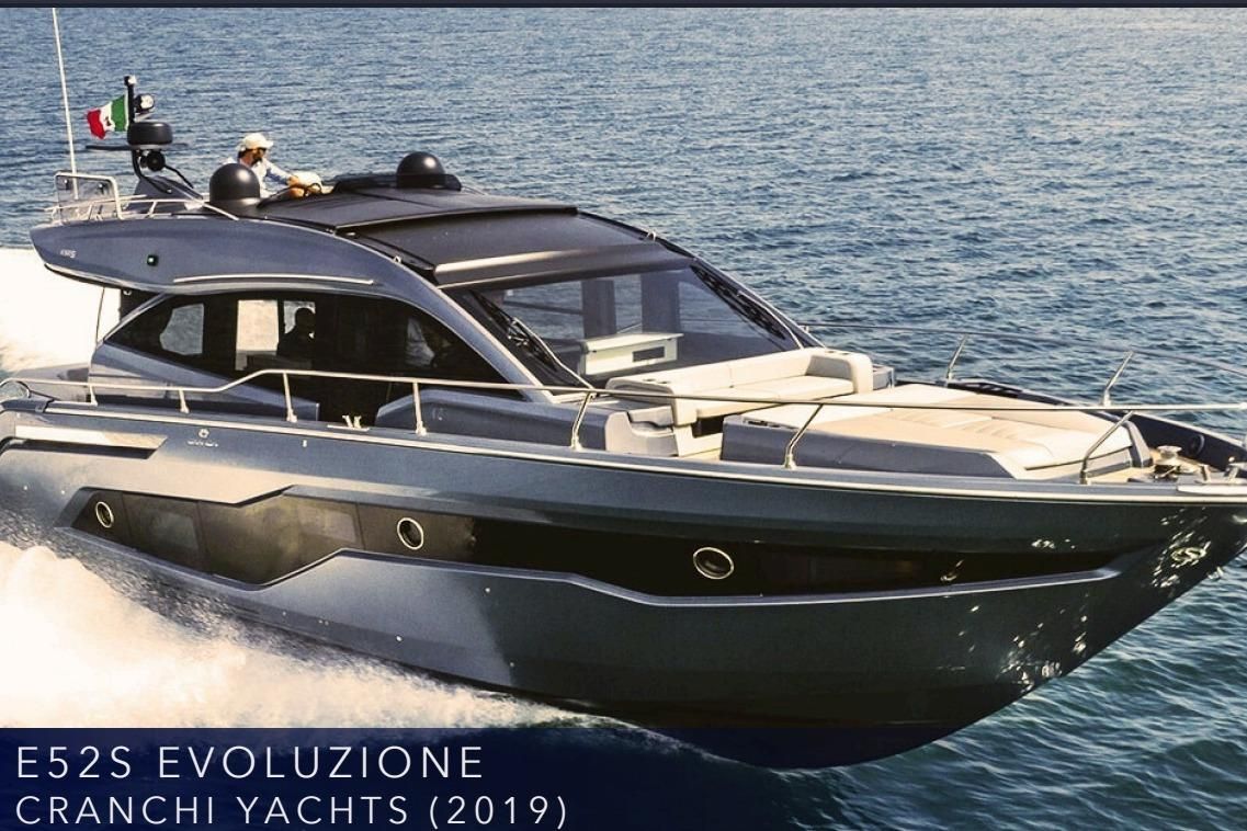 2019 52′ Cranchi E 52S Evoluzione