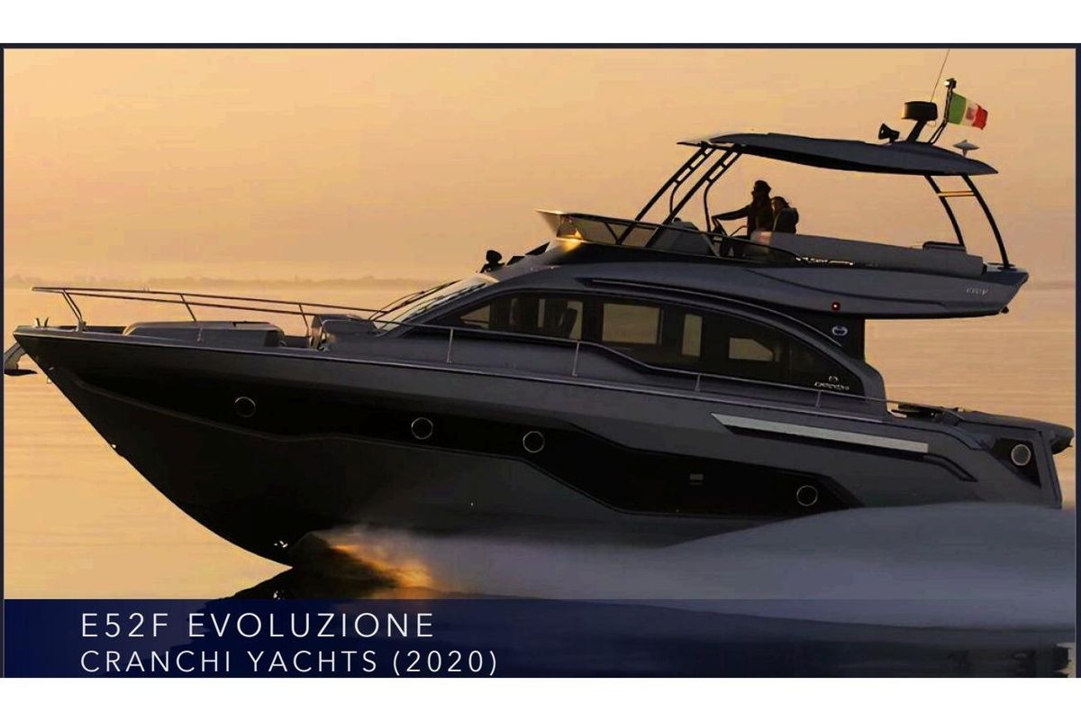 2020 52′ Cranchi E 52F Evoluzione