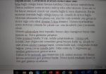 Turkish instructional text explaining how to start and run a motor, including shifting to N, pulling the starter, and returning to drive.