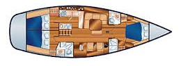 2004 46′ Hunter 466 3-Cabin